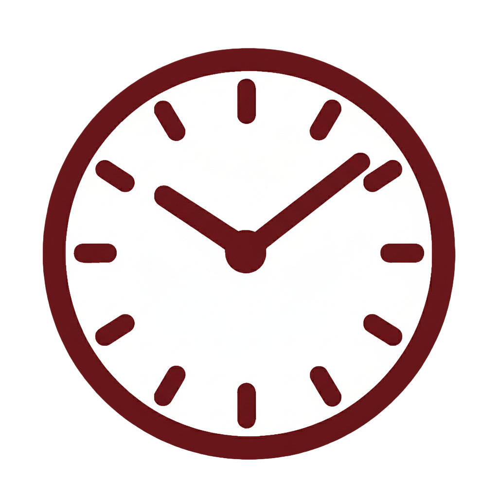 pictogram van een klok in kleur icon #711625